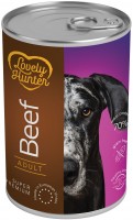 Купити корм для собак Lovely Hunter Adult Dog Canned Beef 400 g  за ціною від 172 грн.