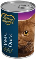 Купити корм для кішок Lovely Hunter Adult Canned Veal/Duck 400 g  за ціною від 205 грн.