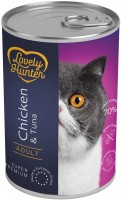 Купить корм для кошек Lovely Hunter Adult Canned Sterilised Chicken/Tuna 400 g  по цене от 188 грн.