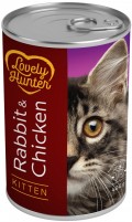 Купити корм для кішок Lovely Hunter Kitten Canned Rabbit/Chicken 400 g  за ціною від 181 грн.