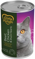 Купить корм для кошек Lovely Hunter Adult Canned Beef/Chicken/Duck Hearts 400 g  по цене от 205 грн.