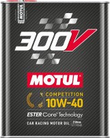 Купити моторне мастило Motul 300V Competition 10W-40 2L  за ціною від 1919 грн.