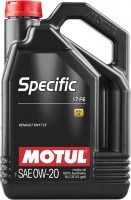 Купити моторне мастило Motul Specific 17 FE 0W-20 5L  за ціною від 2810 грн.