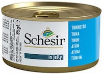 Купить корм для кошек Schesir Adult Canned Tuna in Jelly 85 g  по цене от 79 грн.
