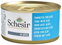 Купить корм для кошек Schesir Kitten Canned Tuna/Aloe in Jelly 85 g  по цене от 80 грн.