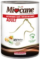Купить корм для собак Morando Miocane Canned Beef/Carrots 400 g  по цене от 70 грн.
