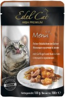 Купить корм для кошек Edel Cat Adult Pouch Poultry/Rabbit 100 g  по цене от 42 грн.