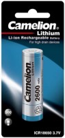 Купити акумулятор / батарейка Camelion ICR18650 FlatTop 2600 mAh  за ціною від 220 грн.