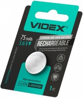 Купить аккумулятор / батарейка Videx 1xLIR2032  по цене от 85 грн.
