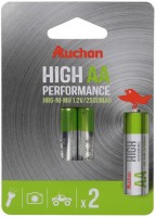 Купить аккумулятор / батарейка Auchan 2xAA 2500 mAh  по цене от 220 грн.