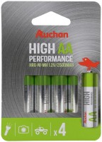 Купити акумулятор / батарейка Auchan 4xAA 2500 mAh  за ціною від 420 грн.