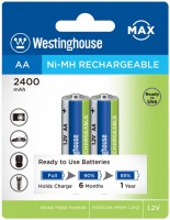 Купити акумулятор / батарейка Westinghouse Max 2xAA 2400 mAh  за ціною від 355 грн.