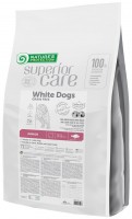 Купить корм для собак Natures Protection White Dogs Grain Free Junior All Sizes Fish 10 kg  по цене от 4159 грн.