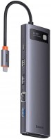 Купити кардридер / USB-хаб BASEUS Metal Gleam Series 12-in-1 Type-C  за ціною від 4499 грн.