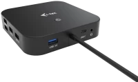 Купити кардридер / USB-хаб i-Tec USB-C Dual Display Docking Station with Power Delivery 100 W за ціною від 3961 грн.