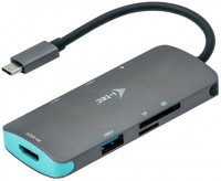 Купити кардридер / USB-хаб i-Tec USB-C Metal Nano Dock 4K HDMI + Power Delivery 100 W за ціною від 2370 грн.