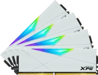 Купить оперативная память A-Data XPG Spectrix D50 DDR4 RGB 4x16Gb (AX4U360016G18I-QCWH50) по цене от 7015 грн.