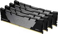 Купить оперативная память Kingston Fury Renegade DDR4 Black 4x32Gb (KF436C18RB2K4/128) по цене от 15181 грн.