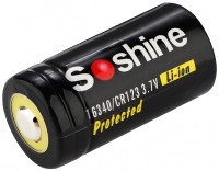 Купити акумулятор / батарейка Soshine 1x16340 700 mAh  за ціною від 100 грн.