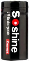 Купити акумулятор / батарейка Soshine 1x16340 700 mAh micro USB  за ціною від 146 грн.