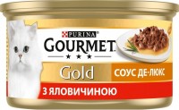 Купити корм для кішок Gourmet Gold Canned Beef 12 pcs  за ціною від 275 грн.