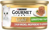 Купити корм для кішок Gourmet Gold Canned Duck/Carrot 24 pcs  за ціною від 559 грн.