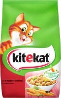 Купить корм для кошек Kitekat Adult Beef/Vegetables 300 g  по цене от 60 грн.