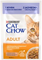 Купити корм для кішок Cat Chow Adult Lamb Pouch  за ціною від 546 грн.