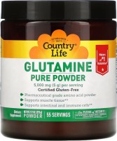 Купити амінокислоти Country Life Glutamine Pure Powder (275 g) за ціною від 1138 грн.