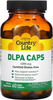 Купить аминокислоты Country Life DLPA Caps по цене от 1632 грн.