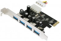 Купить PCI-контроллер Dynamode USB3.0-4-PCIE  по цене от 479 грн.