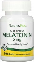 Купити амінокислоти Natures Plus Melatonin 5 mg (90 tab) за ціною від 339 грн.