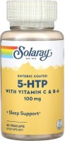 Купити амінокислоти Solaray 5-HTP 100 mg за ціною від 811 грн.
