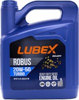 Купить моторне мастило Lubex Robus Turbo 20W-50 5L: цена от 714 грн.