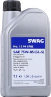 Купить трансмиссионное масло SWaG MTF 75W-85 GL-5 1L  по цене от 838 грн.