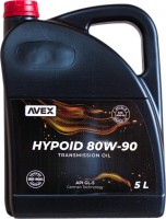 Купить трансмиссионное масло AVEX Hypoid 80W-90 5L  по цене от 1035 грн.