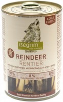 Купити корм для собак Isegrim Adult Forest Canned with Reindeer 400 g  за ціною від 112 грн.