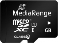 Купити карта пам'яті MediaRange microSDXC UHS-I Class 10 with Adapter за ціною від 425 грн.
