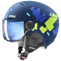 Купить гірськолижний шолом UVEX Rocket Jr Visor: цена от 4750 грн.