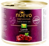 Купити корм для кішок Nuevo Senior Canned with Lamb 200 g  за ціною від 65 грн.