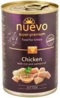Купити корм для кішок Nuevo Kitten Canned with Chicken 400 g  за ціною від 96 грн.