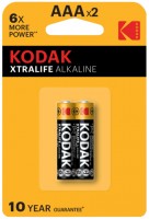 Купить аккумулятор / батарейка Kodak Xtralife 2xAAA  по цене от 39 грн.