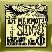 Купити струни Ernie Ball Slinky Nickel Wound 12-62  за ціною від 368 грн.