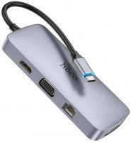 Купить картридер / USB-хаб Hoco HB33  по цене от 698 грн.