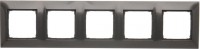 Купити рамка для розетки / вимикача Simon 54 Premium DR5/48  за ціною від 341 грн.