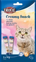 Купить корм для кішок Trixie Creamy Snacks Shrimps 5 pcs: цена от 79 грн.