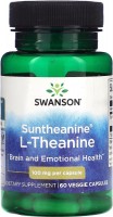 Купити амінокислоти Swanson Suntheanine L-Theanina 100 mg (60 cap) за ціною від 791 грн.
