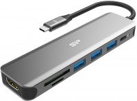 Купить картридер / USB-хаб Silicon Power SPU3C07DOCSU200G  по цене от 1568 грн.