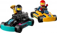 Купить конструктор Lego Go-Karts and Race Drivers 60400  по цене от 263 грн.