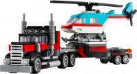 Купити конструктор Lego Flatbed Truck with Helicopter 31146  за ціною від 589 грн.